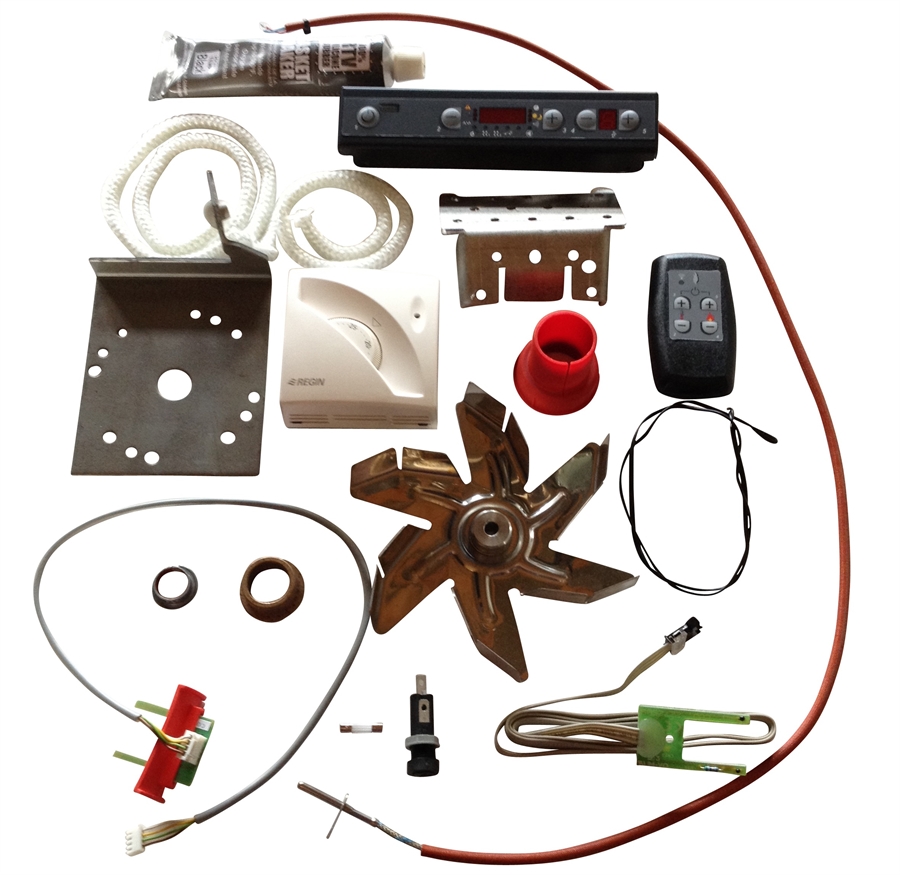 Various spare parts for Artel pellet stoves
